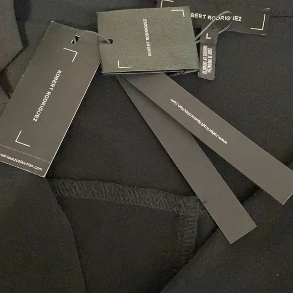 Robert Rodriguez June Dress in Smudge Black - LG - Picture 6 of 9